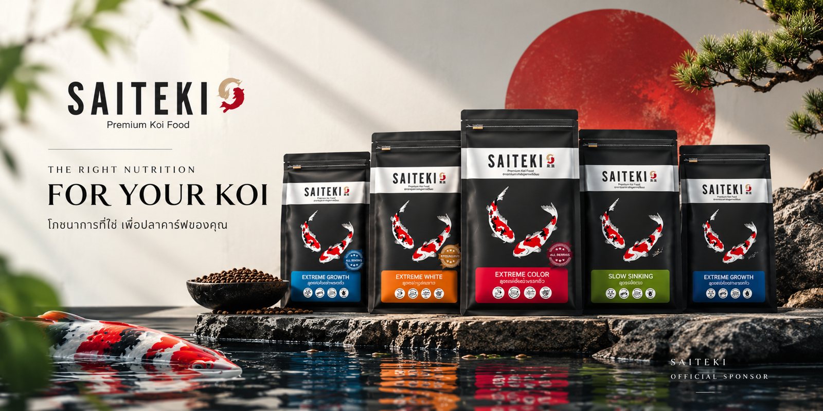 Saiteki Premium Koi Food